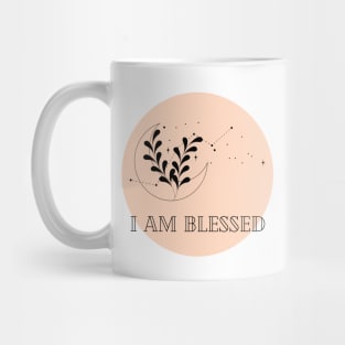 Affirmation Collection - I Am Blessed (Orange) Mug